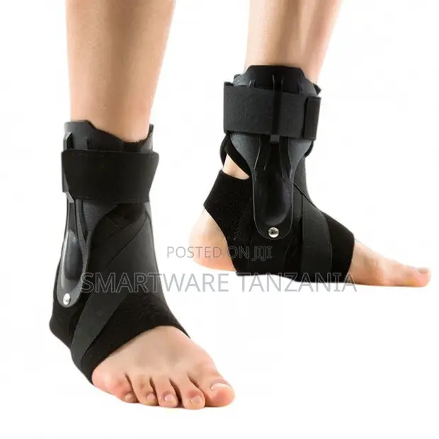 Bilateral Ankle Support Brace - Rigid Shell - 1