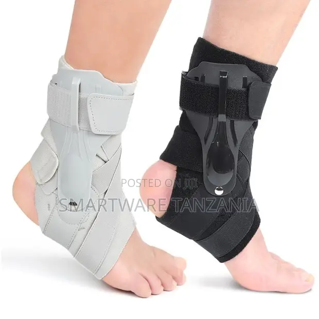 Rigid Ankle Brace - Grey & Black Available - 1