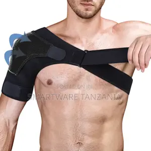 Neoprene Shoulder Stabilizer Brace with Cross Chest Strap