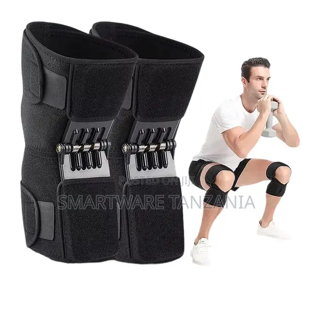 Medical Power Lift Knee Brace - Spring Assisted Joint Support - 1