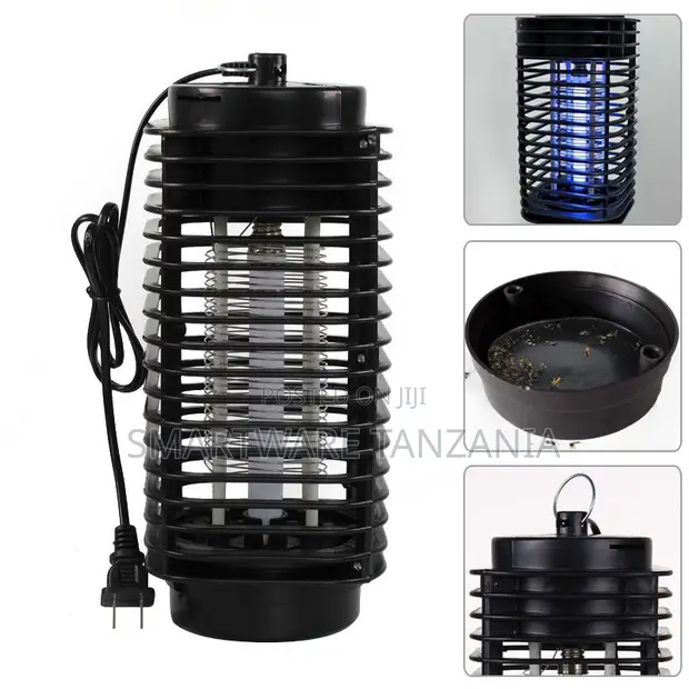 Electric Bug Zapper UV Mosquito Killer Lamp with Tray - 1