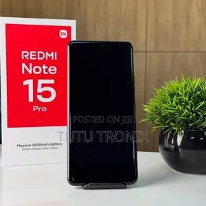 New Xiaomi Redmi Note 15 Pro 256GB Black