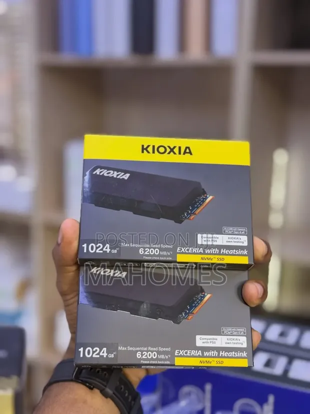 Kioxia 1TB SSD for PlayStation 4/5 - 1