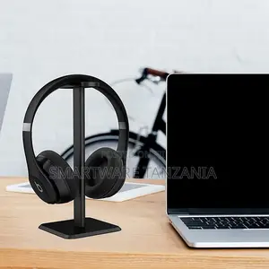 Black Aluminum Headphone Stand Desk Display Holder