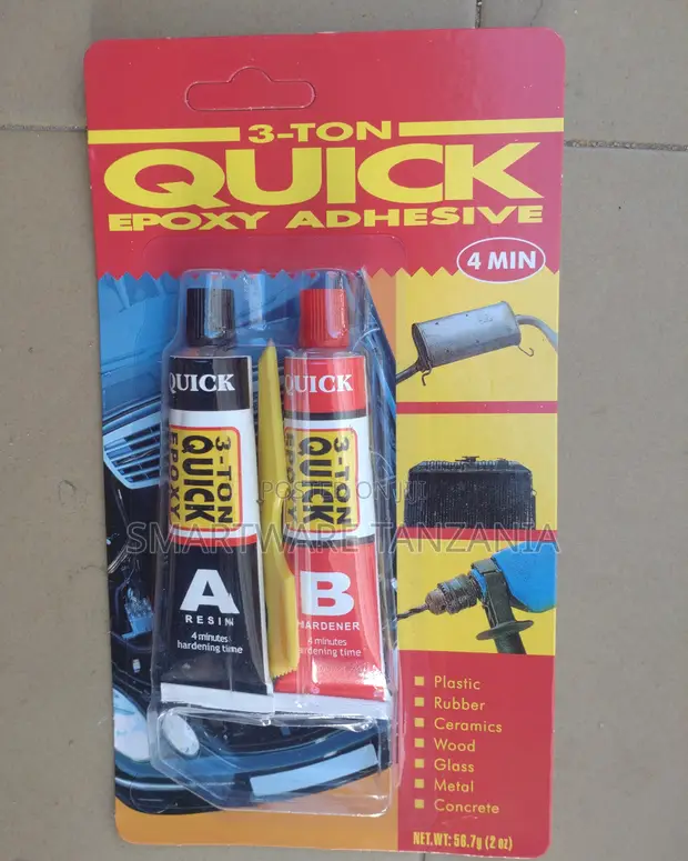 Fonsin 5-Minute Quick Epoxy Adhesive (Resin & Hardener) - 1