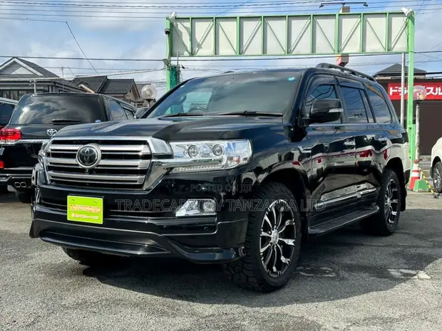 2021 Toyota Land Cruiser 200 ZX Black - 1