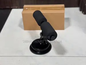 Sit Up Bar with Suction Cup Base - Adjustable Foam Handle