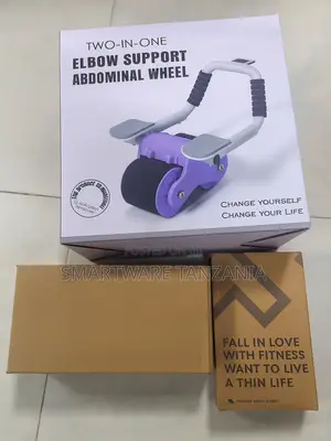 Two-in-One Ab Roller with Elbow Support