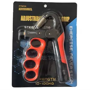 Adjustable Hand Grip Trainer 10-100kg Red