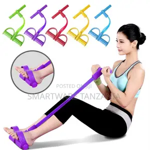 Sit Up Pull Rope Elastic Foot Pedal Band - Rangi 5