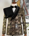 Men's New Ricardo Martinez 2-Piece Suits - Multicolor - 4