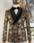 Men's New Ricardo Martinez 2-Piece Suits - Multicolor - 5