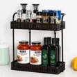 2-Tier Stainless Steel Kitchen/Bathroom Organizer - 5