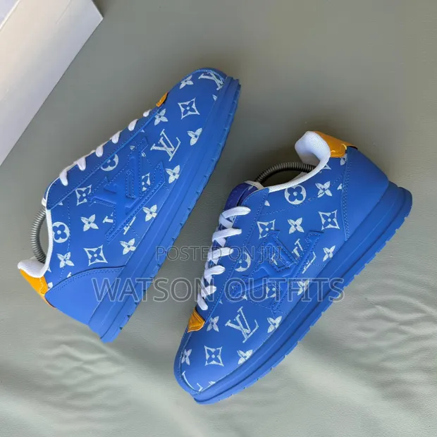 Louis Vuitton Men's Leather Sneakers - 1