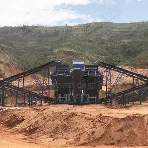 Heavy Duty Rock Ore Crushing Processing Line