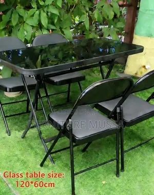Folding Table and Chairs Set