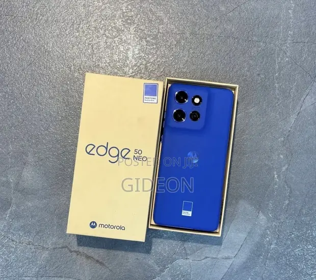Motorola Edge 50 Neo 256GB Mpya Bluu - 1