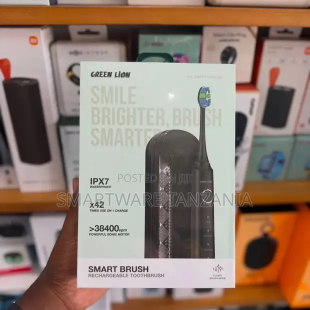 Green Lion Smart Brush Sonic Toothbrush Waterproof Rechargeable - 1