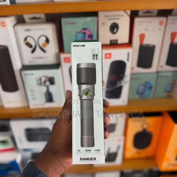Green Lion Ranger LED Torch 1100 Lumens, 300m Range - 1
