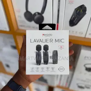 Yesido KR13 Kipaza Sauti cha Lavalier Kisicho na Waya AI Noise Reduction