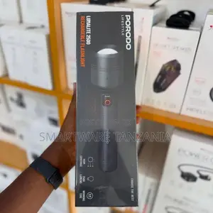 Porodo Lumalite 2500 Rechargeable Flashlight (700m, 2500lm)