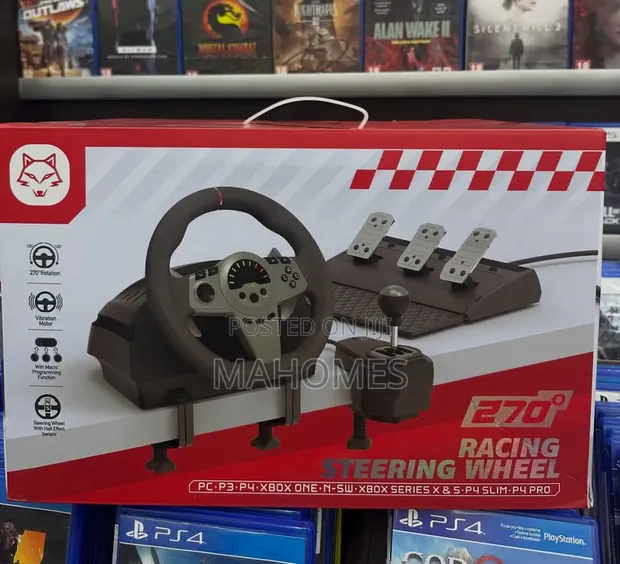 270° Racing Steering Wheel - 1