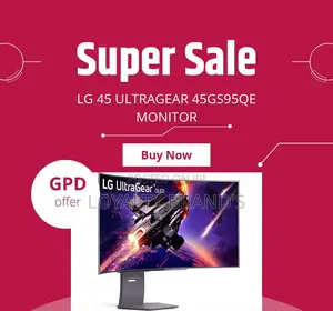 LG 45" UltraGear OLED Monitor 45GS95QE - Curved Ultrawide
