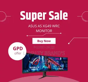 49" Asus ROG Strix XG49WRC Curved Monitor - Super Ultrawide