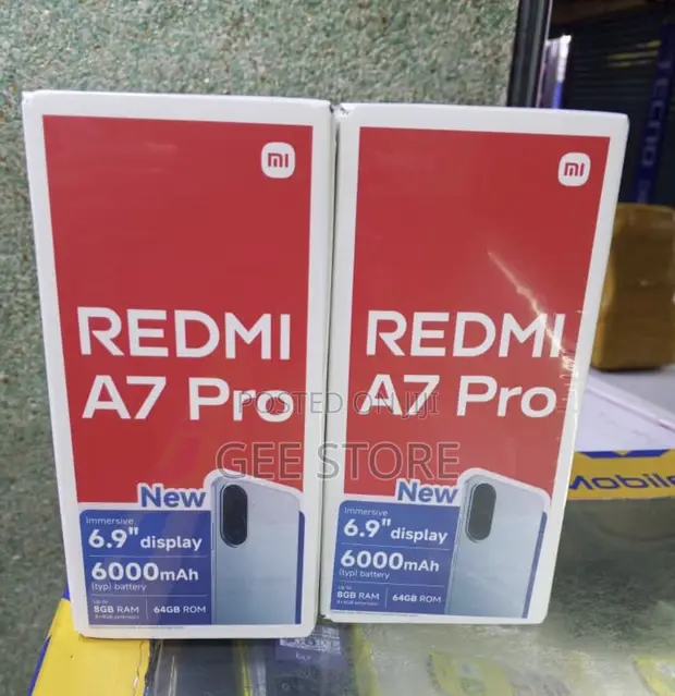 New Xiaomi Redmi A7 Pro 64GB Red - 1