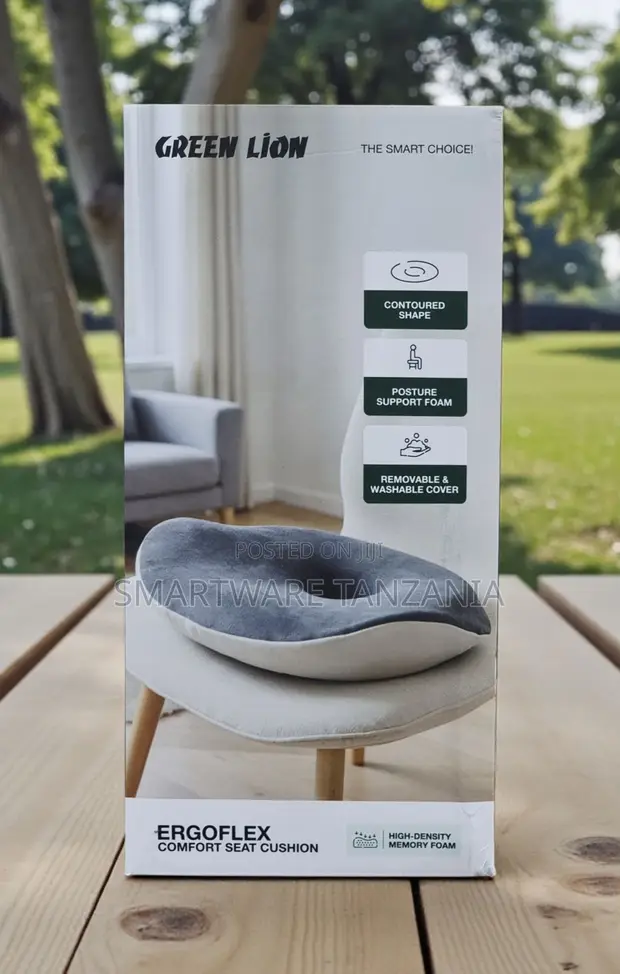 Green Lion ErgoFlex Memory Foam Seat Cushion - 1