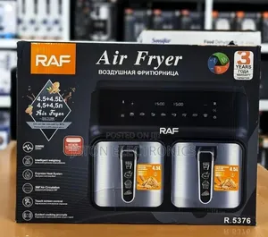 Raf Air Fryer Double 4.5L + 4.5L