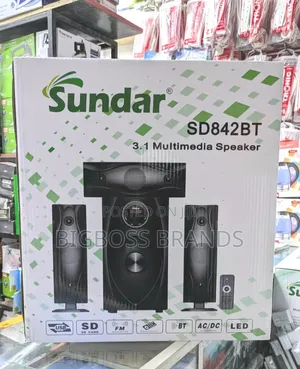 Sundar 3.1 Multimedia Subwoofer Speaker SD842BT