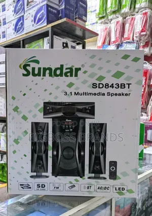 Sundar 3.1 Subwoofer Speaker System [SD-843 BT]