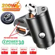 Green Lion Ring Charge Dual Port 36W Car Charger ya Haraka - 2