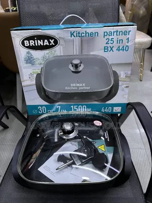 Brinax Kitchen Partner 25-in-1 Cooker ya Umeme