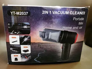2-in-1 Portable Vacuum Cleaner for Home & Car