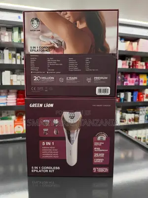 Green Lion 5-in-1 Cordless Epilator Kit