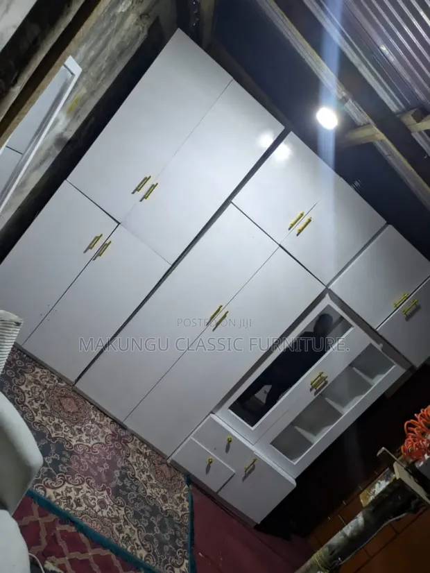 Woodstock Wardrobe with Integrated Dressing Table - 1
