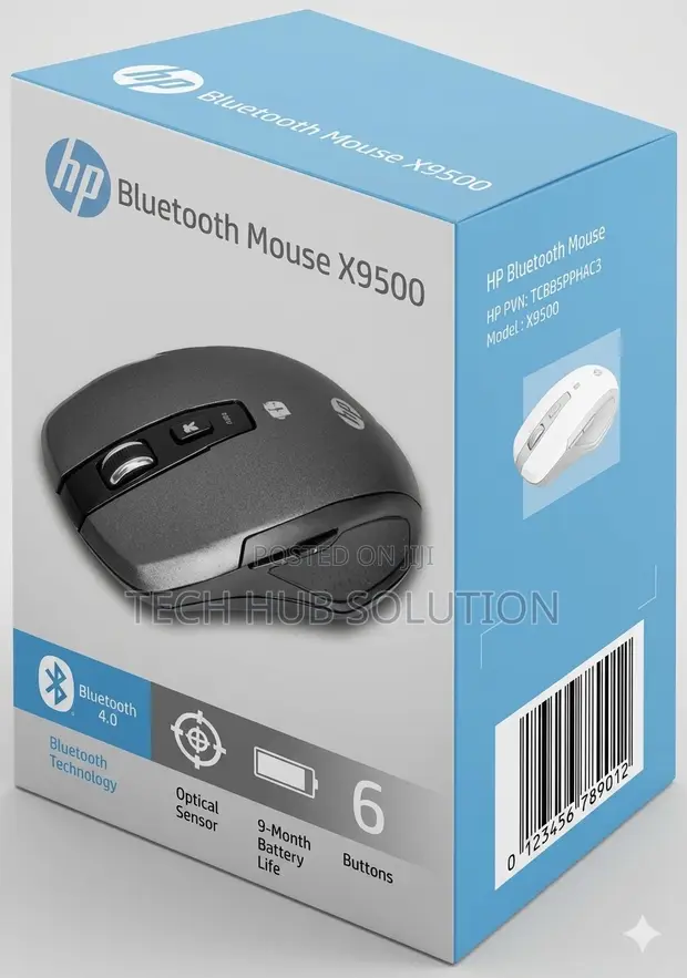 HP X9500 Bluetooth Wireless Mouse - 1