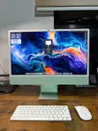Apple iMac M4 24GB RAM, 512GB SSD Desktop Computer (Blue) - 1
