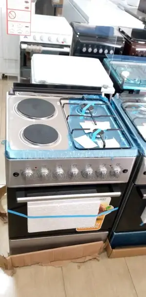 Westpoint Jiko 60x60 (2 Vibanda vya Umeme + 2 vya Gesi, Oven ya Umeme)