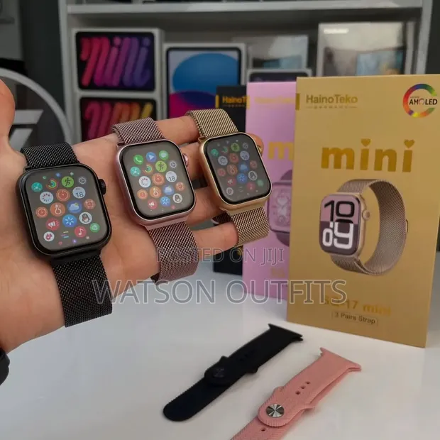 Haino Teko SQ-17 Mini Smartwatch - Dhahabu - 1
