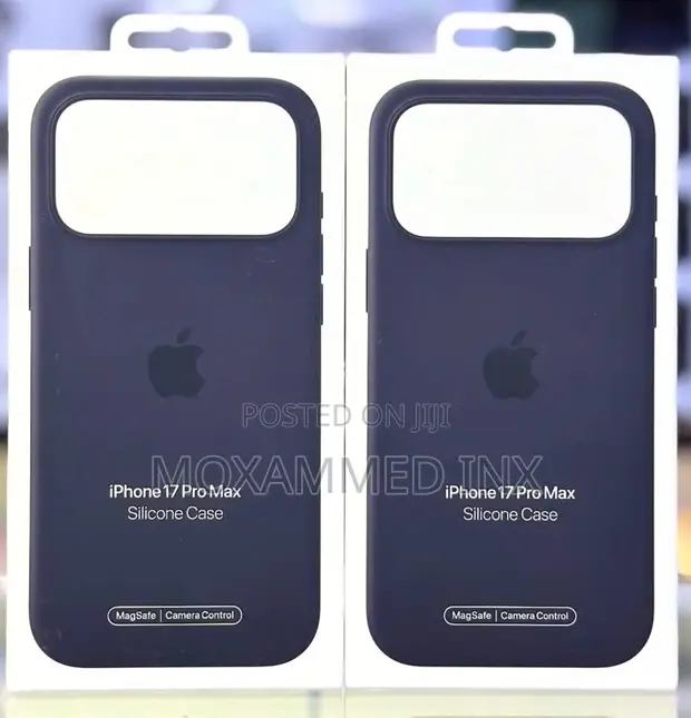 Kifaa cha Magsafe cha Silicone cha iPhone 17 Pro Max - Bluu - 1