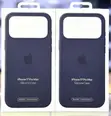Kifaa cha Magsafe cha Silicone cha iPhone 17 Pro Max - Bluu - 1