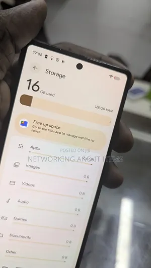 Google Pixel 6a 128GB Nyeupe (Refurbished)