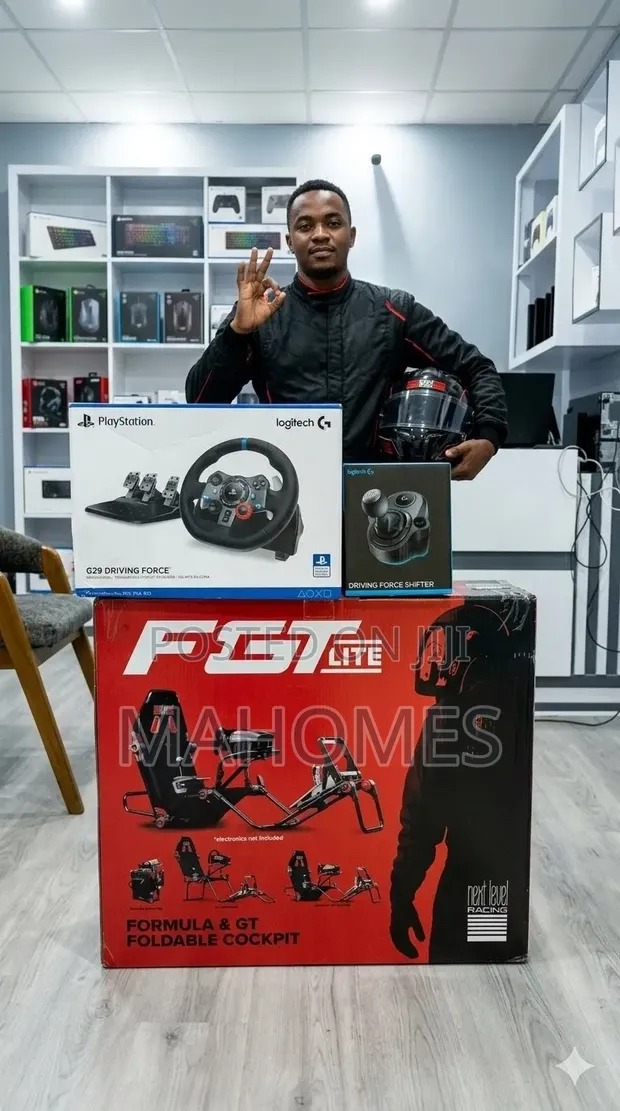 Logitech G29 Racing Wheel & Shifter Package - 1