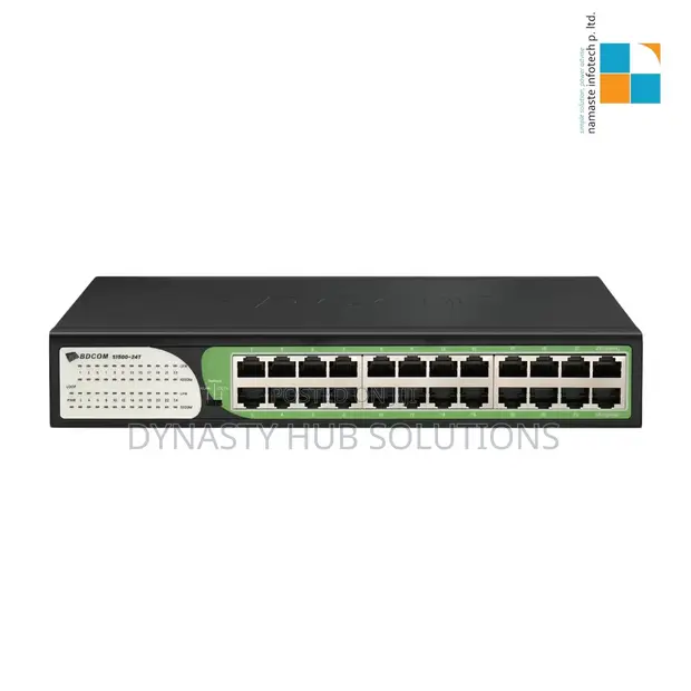 BDCOM S1500-24T 24-Port Gigabit Unmanaged Switch - 1