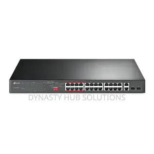 TP-Link TL-SL1226P Switch ya Gigabit PoE+ 24-Port ya Rackmount