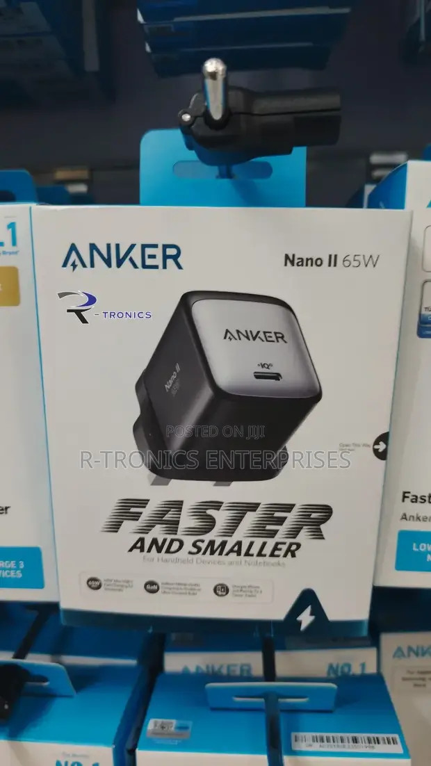 Anker Nano II 65W USB-C GaN II Fast Charger - 1