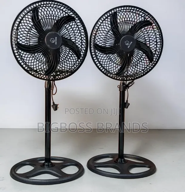 Aliyons Standing Floor Fan 18" Black - 1